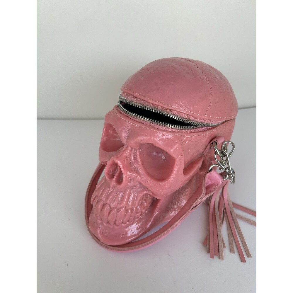 Killstar Grave Digger Pink Skull Handbag Gothic Purse Rare We Are The Weirdos - Picture 7 of 13